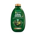 400 ml Garnier Ultra Doux Mythic OLIVE Extreme Nourishing Shampoo International Egypt product used for male female. 