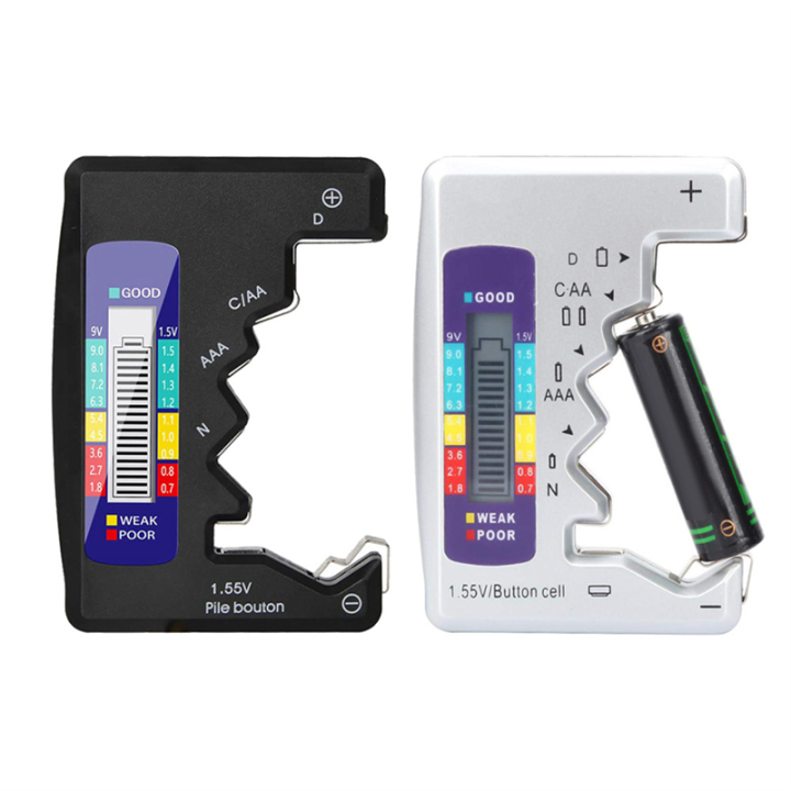 4PCS%20BT-886%20Digital%20Battery%20Tester%20Battery%20Check%20Display%20Battery%20Voltage%20Meter%20Silver%20-%20Image%206