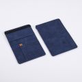 1 Pcs Multi-Compartment Travel Passport Wallet with Card, Ticket and SIM Slots,  and Elastic Strap and  RFI-D Blocker. 