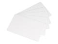 PVC WHITE CARDS, FOR ID CARD PRINTER, 250pcs, ISO CR80 Size and Standard. 