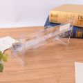1Pc Acrylic Plastic Transparent Desktop Business Card Holder 8 Grids Clear Table Desk Shelf Storage Box Display Stand.