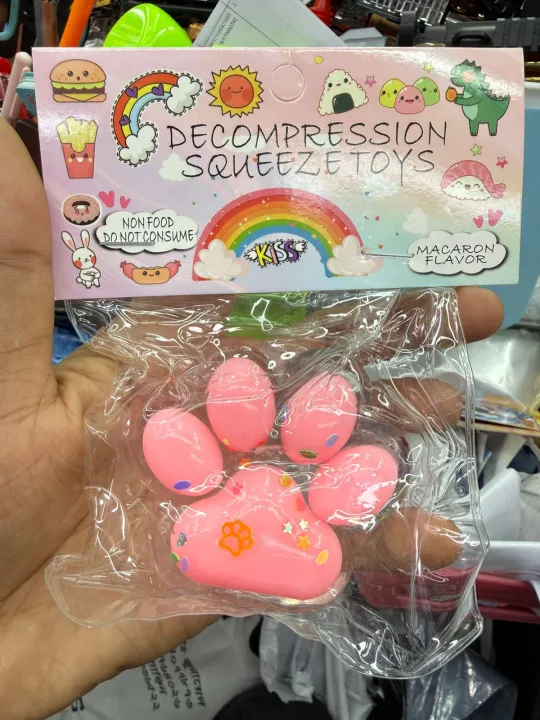 Cat%20Paw%20Squeeze%20Mochi%20Toys%20Novelty%20Anti-Stress%20Decompression%20Squishy%20Toy%20-%20Image%205