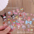 Zemu SZ137 portable model with 3 pieces of 30 in box transparent stickers, Ficino jelly ink ledger stickers.