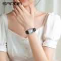 SANDA New Fashion Personality Business Luxury Ladies Charm Casual Quartz Watch P9031. 