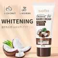Sadoar Coconut Oil Whitening Essence Hand Cream 60GM Handcream Moisturizer for Dry Hand and Rough Hands with Coconut Oil and Essence.
