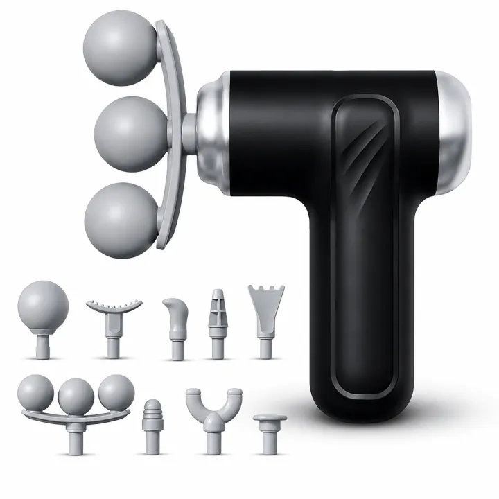 3-Head%20Fascia%20Gun%20%E2%80%93%20Rechargeable%20Deep%20Tissue%20Massage%20Gun%20with%209%20Interchangeable%20Massage%20Heads,%20Portable%20Muscle%20Massager%20for%20Shoulders,%20Back,%20Waist,%20Arms%20&%20Legs%20Home%20Fitness%20Recovery%20-%20Image%204