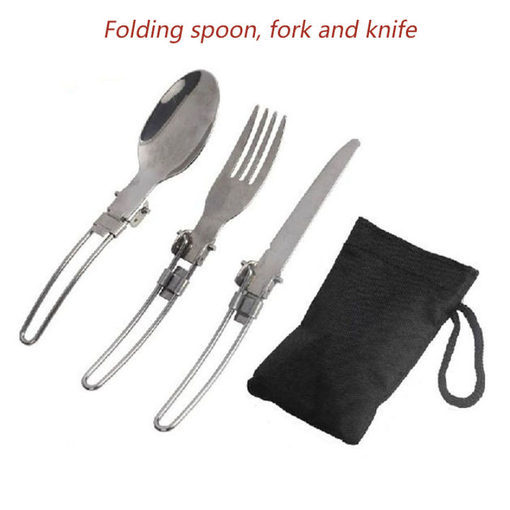 TARKA%20Stainless%20Steel%20Foldable%20Fork%20Knife%20Utensils%20Spoon%20Set%20Outdoor%20Camp%20Picnic%20Slice%20Tableware%20Hiking%20Tourist%20Cooking%20Supplies%20-%20Image%207