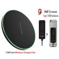 25W Qi Wireless Charger Receiver Kit For iPhone 6 7 Plus 5s Micro USB Type C Universal Fast Wireless Charging For Samsung Xiaomi.