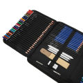 145PCS Color Pencils Kit, Portable Named Penciles Painting Pencil Set Resist Shattering for Friend. 