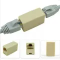Cat5 RJ45 Coupler Jointer Network Cable Extender Adapter Connector for Ethernet Cable Female to Female. 