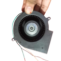 USE Professional 4 Inch 2.75A High Speed Blower Fan DC 12V 2.75A 100x33mm Radial High Pressure Turbine Blower Brushless Exhaust Turbo Centrifugal Fans With Short Cable.