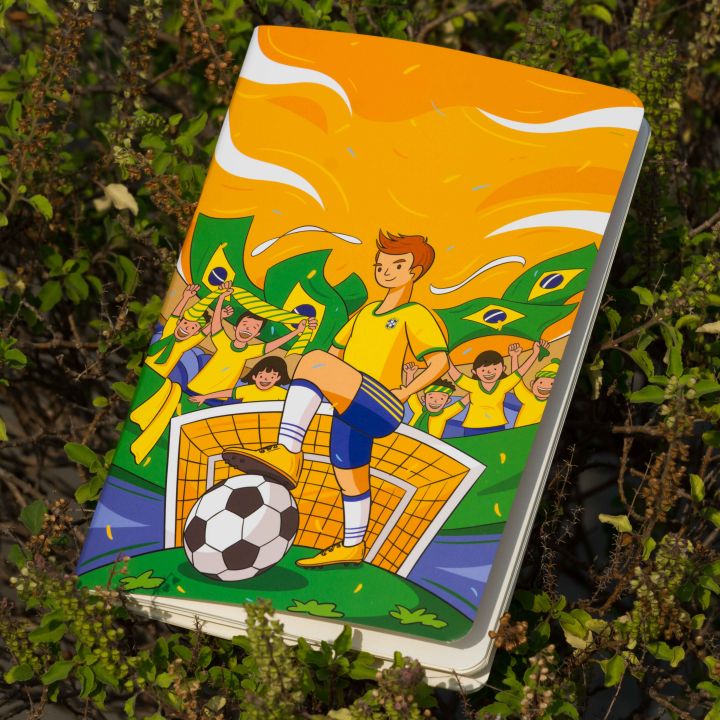 Brazil World Cup Football Team Notebook (SN202206186)