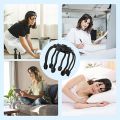 KASTWAVE Hair Scalp Massager with 8 Vibrating Contacts, , Rechargeable Portable Head Massager for Pain and Anxiety Relief, Stress Relax, Tension, Relaxation, Deep Sleep, Multidimensional relaxation. 