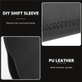 Leather Gear Shift Knob Cover for 4 B. 