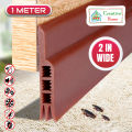 Premium Silicone Insulation Adhesive Door Bottom Seal Strip For Weather Stripping Sound-proof, Windproof Dust Stopper for Door & Sliding Windows.