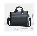 Men's Designer Bag Briefcase Sac Leather Bag Office Men Business Bags Document Organizer Shoulder Laptop Briefcase for Teens.