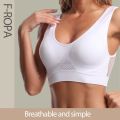 F-ROPA Seamless Sports Bras For Women Bras S-6XL Plus Size Underwear Push Up Mesh Top Bra Without Bones Frame Unwired Bras.