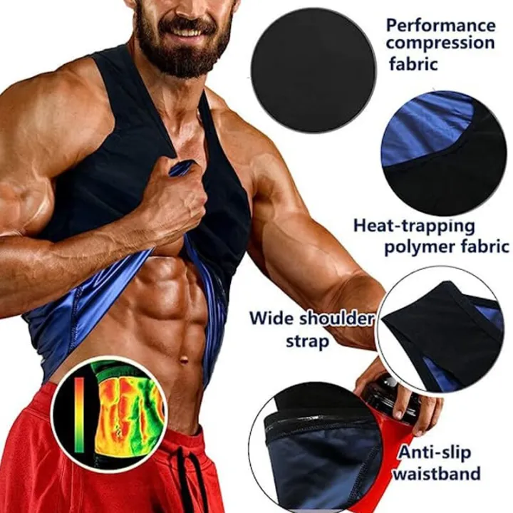 Men%20Sauna%20Suit%20Heat%20Trapping%20Shapewear%20Sweat%20Body%20Shaper%20Vest%20Slimmer%20Sweatshirts%20Compression%20Thermal%20Tops%20Fitness%20Workout%20Shirt%20-%20Image%204