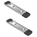 Universal Mini Foldable Metal Stand Thin Adjustable Cooling Stand for Laptop Tablet. 