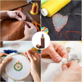 1 Pcs Sewing Needles Storage Box , Wooden Needle Case.