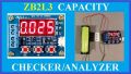 Battery Capacity tester 1.2v-15v ZB2L3 100% Authentic.