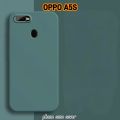 Original For OPPO A5S Silicone Full Cover Case Straight edge Phone Case Cover. 