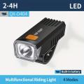 Smiling Shark QXD404 Bright bicycle lights LED Bicycle lights High Capacity Battery 4Mode Type-c Rechargeable Waterproof, outdoor Ride at night.
