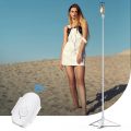 ULANZI TT88 Extendable Phone Tripod, 57" Magnetic Selfie Stick Phone Vlog Tripod Stand with 2 in 1 Phone Clip, 2 Cold Shoe Mount Tripod Compatible for iPhone, Lightweight for Travel. 