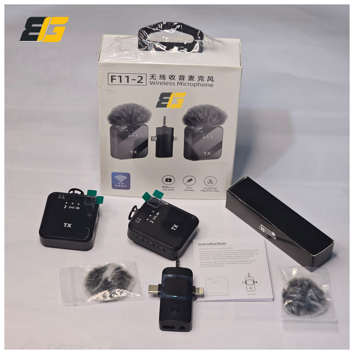 F11-2%20Collar%20Wireless%20Microphone%20iPhone/Android%20&%20Type%20C%20Supported%2099%25%20Noise%20Cancellation%20-%20Image%204