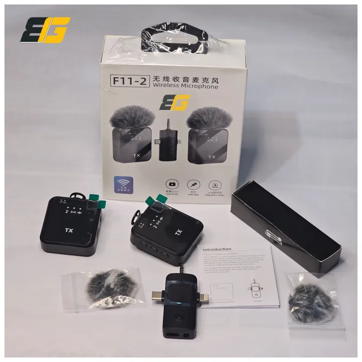 F11-2%20Collar%20Wireless%20Microphone%20iPhone/Android%20&%20Type%20C%20Supported%2099%25%20Noise%20Cancellation%20-%20Image%204