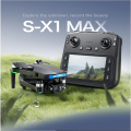 FLH New S-X1 MAX Drone Professional 4K Camera 3-axis gimbal Aerial FPV Brushless with Large Screen Remote Control Folding Dron.