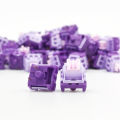 QUKAM Star Chen Flower Purple Switch 3 Pin 50gf Tactile Switch With Dustproof Stem Compatible with MX Mechanical Keyboard DIY.