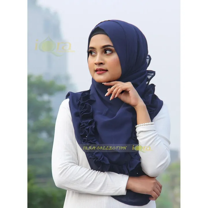 Women%20Solid%20Chiffon%20Headscarf%20Ready%20To%20Wear%20Instant%20Hijab%20Scarf%20Muslim%20Shawl%20Islamic%20Hijabs%20Arab%20Wrap%20Head%20Scarves%20-%20Image%202