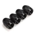 【Alizeker Mall】Brand New 4PCS Durable Aluminum Car Air Cover Tire Valve Wheel Stem Caps Dustproof Cover Car Accessories. 