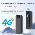New 3MP O-KAM Pro - Apps  Mini 4G Camera Compact Wireless Device with eight-Hour Continuous Recording  CCTV Camera. 