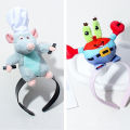 Ratatouille Hairband Plush Doll Headband Banger Clip Wide-Brimmed Hairpin super baby.