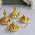 Burner Ornament Decor Cone Holder for Office Ramadan Bedroom 10.5x14cm.