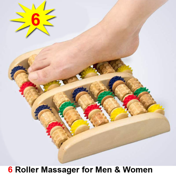 Wooden%20Roller%20Foot%20Massager%206%20ruller%20multicolour%20-%20Image%203