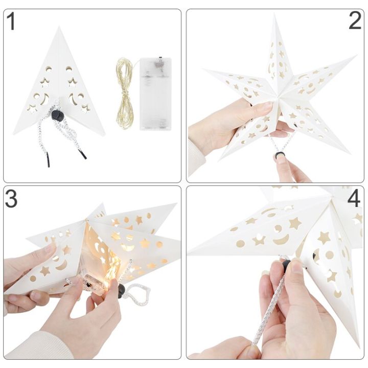 30/45/60cm%20Eid%20Mubarak%20Hollow%20Out%20Star%20Hanging%20Pendant%20Christmas%20Ramadan%20Decoration%20Home%20Party%20Islam%20Muslim%20Paper%20Stars%20Lantern%20-%20Image%206