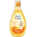 Meril Baby Shower Gel Head to Toe Wash (Orange) - 200 ml.