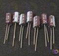 Radial 47uF Electrolytic Capacitor 16V-10Pcs. 