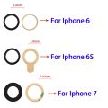 Original Camera Glass Lens Back Rear Camera Glass Lens with Adhesive Sticker Replacement For IPhone 6 7 8 6S Plus X XR XS Max.