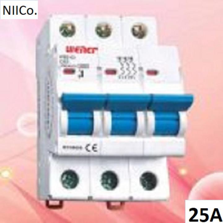 Circuit Breaker Wener MCBTriple Pole 25A