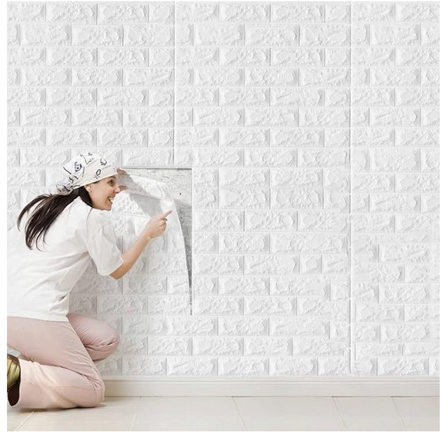 3D%20White%20Brick%20Wallpaper%20for%20Wall%20PE%20Foam%20Wall%20Stickers%20Self%20Adhesive%20DIY%20Wall%20Decor%20(70%20x%2077cm,%20-%20Image%204