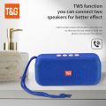 Bluetooth Speaker TG516 Portable Mini Wireless Soundbar Outdoor Indoor Subwoofer Loudspeaker Support TF Card FM Radio Waterproof. 