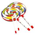 Orff Percussion Instrument Lollipop Drums Lollipop Hand Drums Hand Drum Preschool Education Toys. 