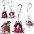 Anime Heaven Official's Blessing Cosplay Tian Guan Ci Fu Hua Cheng Xie Lian Couple Phone Chain Pendant Keyring Bag Keychain Gift.
