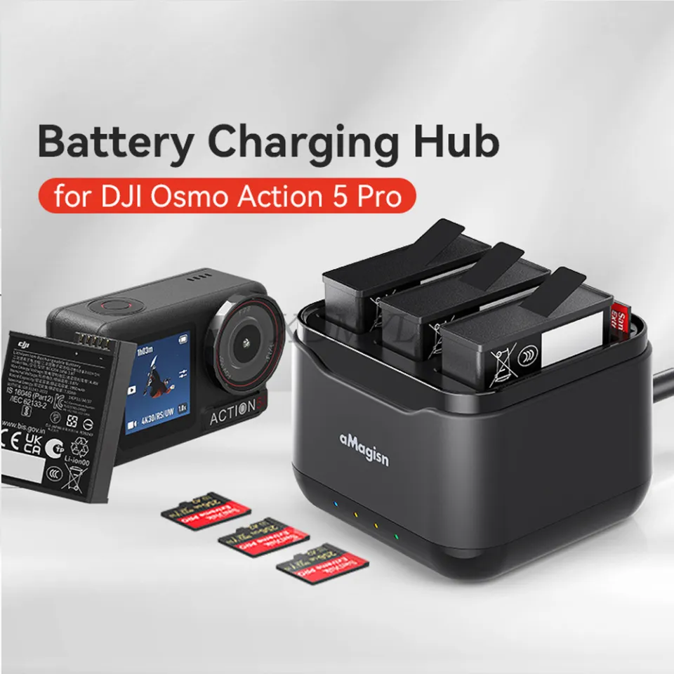 Dji Osmo Action Pro Battery Pack TELESIN Osmo Action Pro