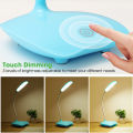 Table Lamps LED Dimmable Rechargeable Tube Eye Protection Student Dormitory Desk Lamp Study Room Reading Table Light. 