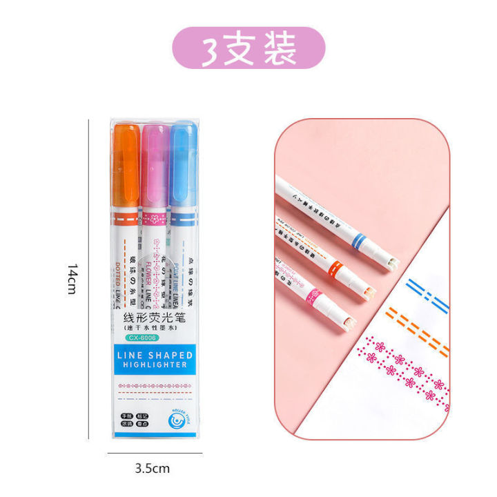 Creative%20Curve%20Pen%20Flower-Shaped%20Outline%20Pen%20Quick-Drying%20Hand%20Account%20Fluorescent%20Pen%20Color%20Stroke%20Key%20Wave%20Marker%20-%20Image%206
